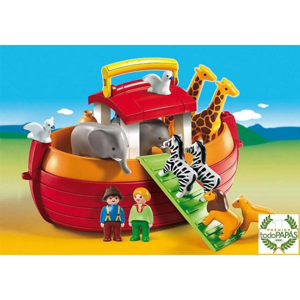 Playmobil 1.2.3 Arca de Noé maletín