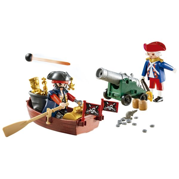 Playmobil Maletín Pirata y Soldado