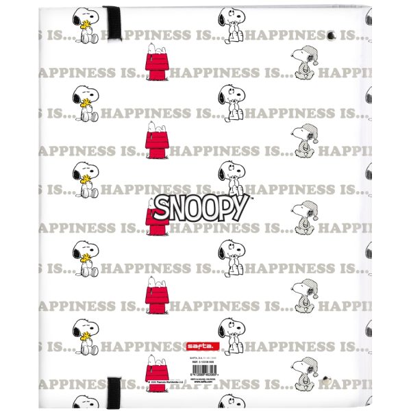 Snoopy Carpeblock A4 anillas y recambio