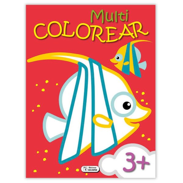 Libro Multi Colorear 16 páginas 21x28 - 4 modelos