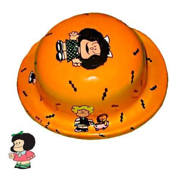 Mafalda Sombrero infantil plástico