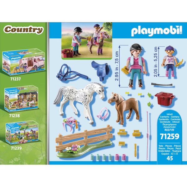 Playmobil Country Starter Pack Cuidado de Caballos