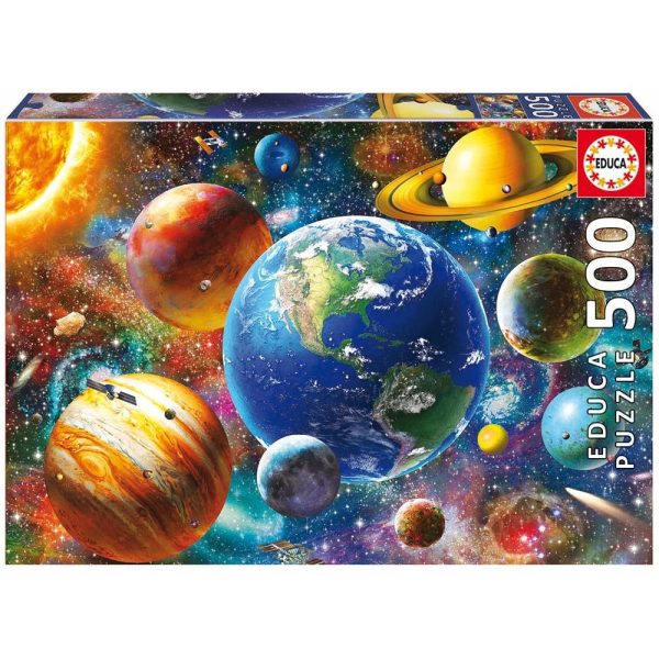 Puzzle Educa 500 piezas Sistema solar