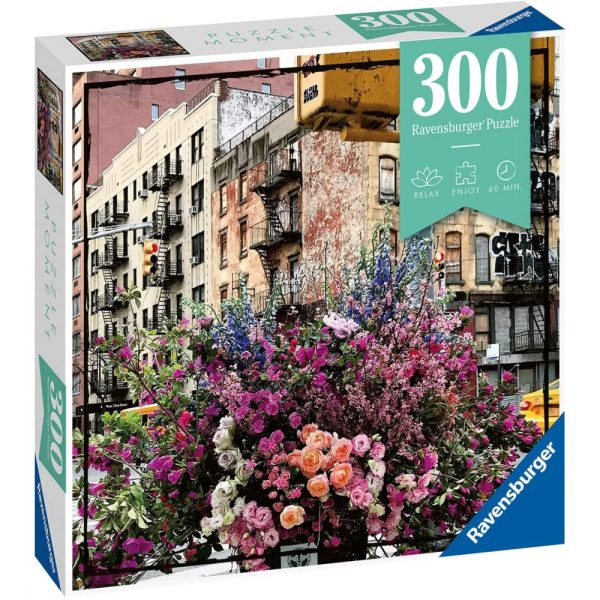 Puzzle 300 piezas Flores en NY