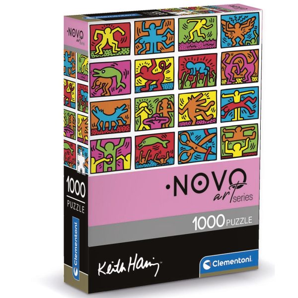 Puzzle 1000 piezas Novo Art Keith Haring