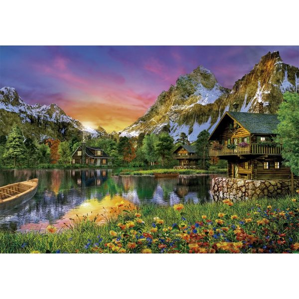 Puzzle 6000 piezas Collection Lago alpino