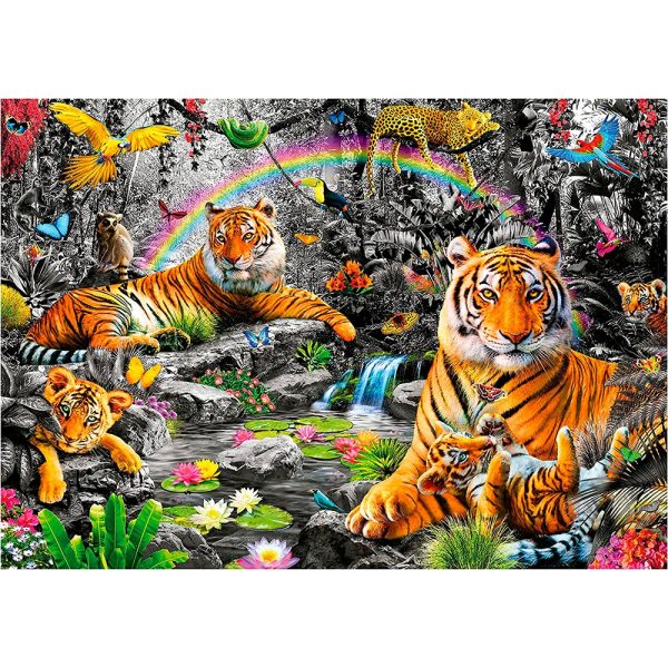 Puzzle Educa 1500 piezas Selva radiante
