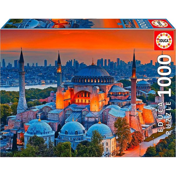 Puzzle Educa 1000 piezas Mezquita azul. Estambul