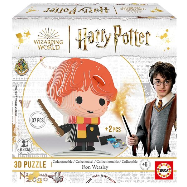 Harry Potter Puzzle 3D Figura Ron Weasley + 6 años