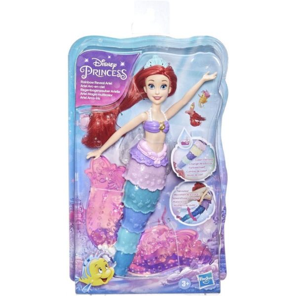 Princesas Disney Ariel cola Arco Iris 30 cm