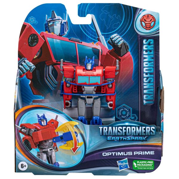 Transformers Earthspark Robot = Guerrero Blister 20x18 cm