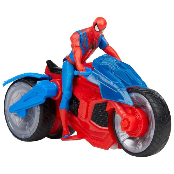 Spiderman con moto arácnida 25x20 cm