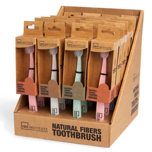 Cepillo de dientes Fibra Natural 3 colores