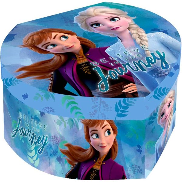 Frozen Joyero musical corazón 12x14x12 cm