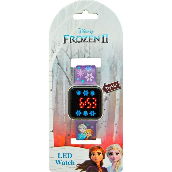 Frozen Reloj luz led watch en blister