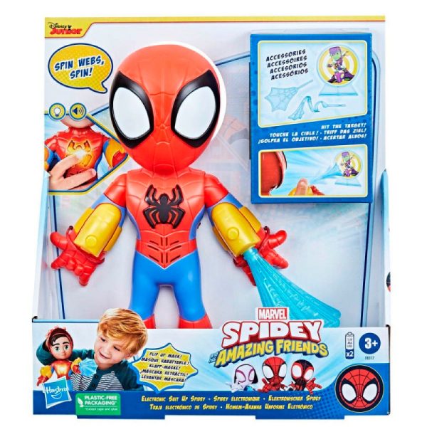 PROVISIONAL *Spidey figura Spiderman gigante electrónica 25 cm